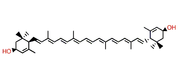 (3S,3'R,6S,6'S)-epsilon,epsilon-Carotene-3,3'-diol